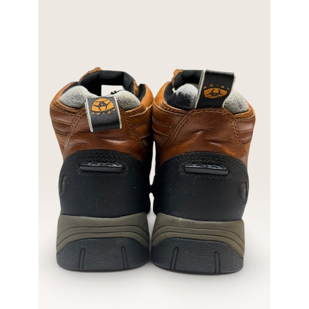 Ariat ATS Leather Lace Up Ankle Boots Size 7 Rugged Hiking Work Utility Boots - Picture 3 of 7